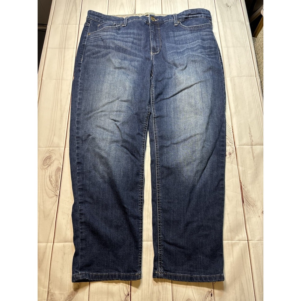 Women’s Vintage America Jeggings Jeans Denim Medium Wash Size 14